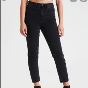 Black mom jeans American Eagle